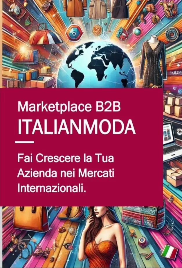 Brochure ItalianModa, esportare moda italiana B2B