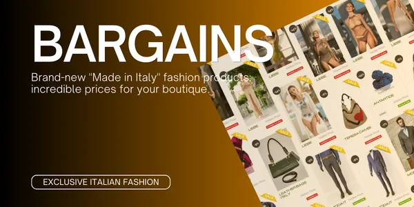 Find Italian fashion suppliers for wholesale: clothing, bags