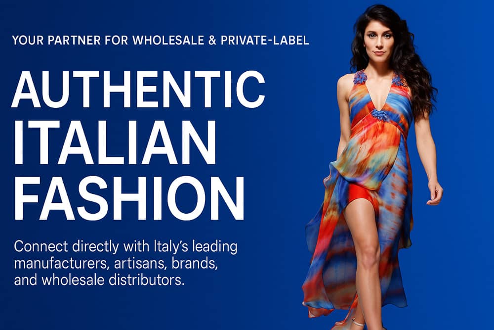 Where to find and buy Italian fashion for wholesale