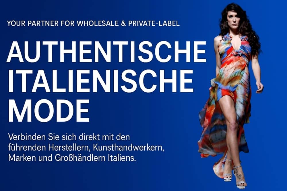 Where to find and buy Italian fashion for wholesale